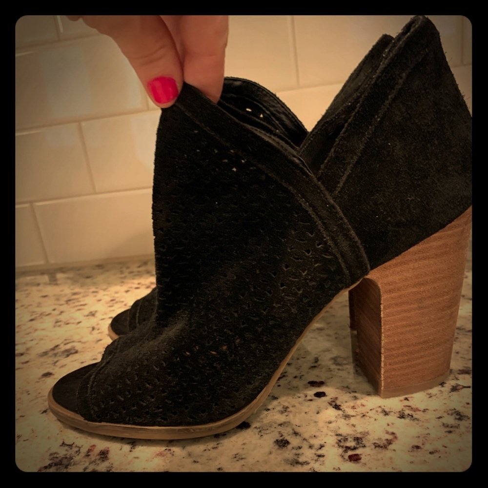 Lucky Brand Black Booties